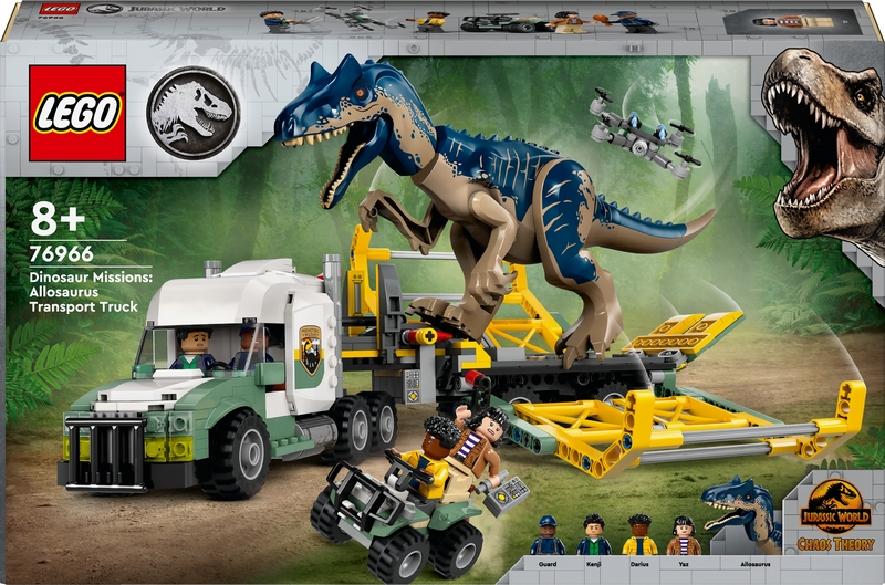 LEGO Jurský svet 76966 Jurský svet 76966 Dinosauria misia: Preprava alosaura